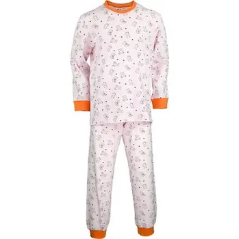 Chlapecké pyžamo Pleas Dětské dlouhé pyžamo světle růžová 104 (184156-504-104)