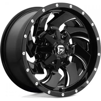 Alu kolo FUEL Alu kola Fuel D574 Cleaver 9x17 8x165.1 ET1 Gloss Black Milled 125.1