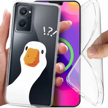 Pouzdro na mobilní telefon Bezbarvé Zadní Kryt Caseline pro Realme 9i, A36, A76