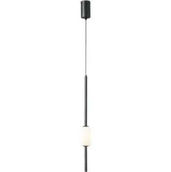 Závěsná lampa Iluminar černá 58 cm integrované LED 8 W