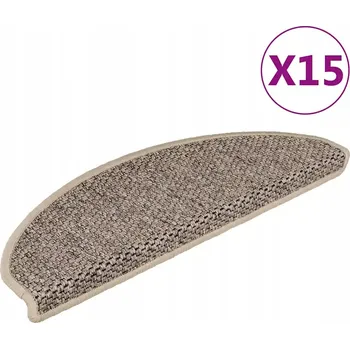 Nášlap na schod Nášlapy na schody 65 x 21 x 4 cm, tmavě béžová, 15 ks
