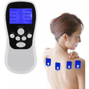 Masážní přístroj ELEKTROSTIMULÁTOR SVALŮ MASÁŽ STIMULACE ELEKTROLÉČBA TENS EMS