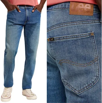 Pánské džíny Lee DAREN ZIP FLY Arizona Sky Džíny rovné pánské džínové kalhoty W36 L34