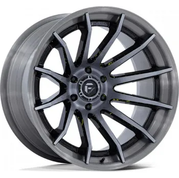 Alu kolo FUEL Alu kola Fuel 1PC FC403 BURN 12x24 5x127 ET-44 Gloss Black Brushed Dark Tint 71.5
