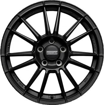 Alu kolo FONDMETAL Alu Kola Fondmetal 9Rr 11x20 5x130 ET50 Matt Black 71.6