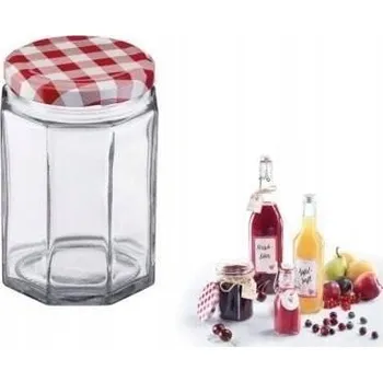 Sklenice Westmark Eckig Průhledný zavařovací sklenice Sklo