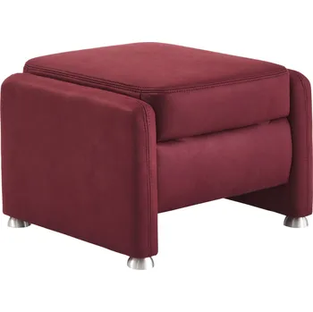 Sedací souprava Vínový taburet Cody s úložným prostorem 67 x 46 x 64 100% polyester