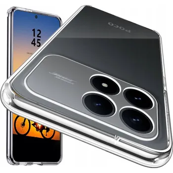 Pouzdro na mobilní telefon POUZDRO TENKÉ PRUŽNÉ SILIKONOVÉ POUZDRO pro POCO F8 PRO 5G