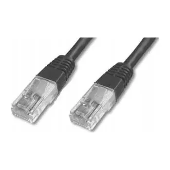 Síťový kabel Patchcord PremiumCord U/UTP 5e RJ45 / RJ45 5 m černý
