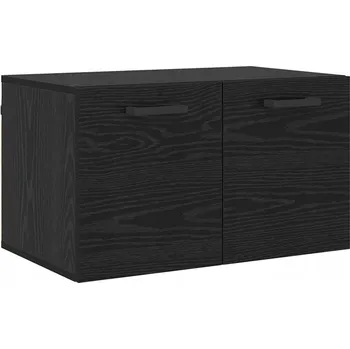 police Dřevěná police VidaXL 60 x 35 cm dub černý