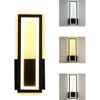 Nástěnné svítidlo Nástěnné svítidlo Riserva černé s integrovaným LED zdrojem 34 W