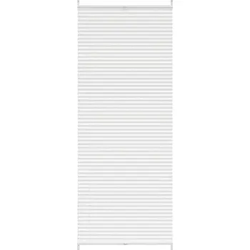 Prostěradlo Roleta plisé bílá 90x200 cm - montáž bez vrtání