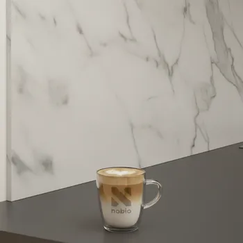 Kuchyňská pracovní deska Egger Zástěna pro pracovní desku Mramor Kryštálový / F800 2050 x 640 mm