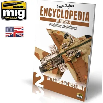 Encyklopedie AMMO by Mig Jimenez Encyclopedia of Aircraft Modeling #2 "Interiors" (Anglicky)