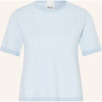 Dámský svetr Allude Dámské Pletené Tričko S Kašmírem, tmavě modrá / bílá, 40