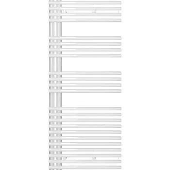 Radiátor Zehnder Radiátor Zehnder Forma Asym 116,1x49,6 cm, pravý, vnější připojení, RAL 9016 bílá, LFAR-120-050 LFAR-120-050