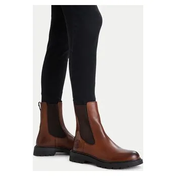 Pracovní oblečení Kotníková obuv s elastickým prvkem Beverly Hills Polo Club CEO-WI45-TOSS-02 Hnědá 37