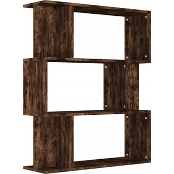 Knihovna Regál v barvě kouřového dubu 80 x 24 x 96 cm