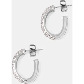 Náušnice Náušnice Guess ESSENZA JUBE06.020JW stříbrná SLV, vel. ONE SIZE