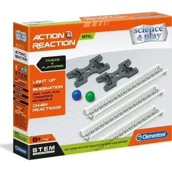 Kuličková dráha Clementoni Clementoni Akce a reakce Doplňkové příslušenství 1 Koleje a základny