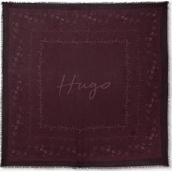 Šátek Šátek HUGO Alycia 50517680 fialová 49X, vel. ONE SIZE