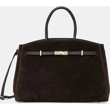 Kabelka Semišová kabelka Answear.LAB Modelo 1.9.2 hnědá 89X, vel. ONE SIZE