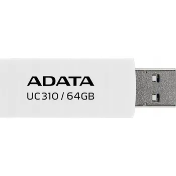 USB flash disk Flash disk ADATA UC310-64G-RWH 64 GB USB 3.2 bílý