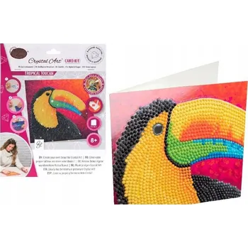 DIAMANTOVÁ MOZAIKA TUKAN 18X18 CM