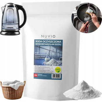 SODA OCZYSZCZONA hydrogenuhličitan sodný 5 kg čistě přírodní NUVIO