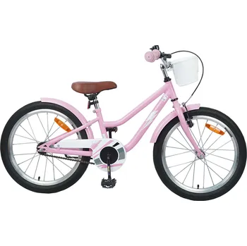 Dětské kolo vidaXL Dětské Kolo 20 palců pro děti ve věku 6-11 let Světle růžová