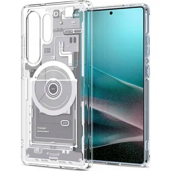 Pouzdro na mobilní telefon Zadní Kryt Spigen pro Samsung Galaxy S25 Ultra, bílý