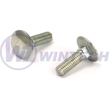 Spojovací materiál Šroub vratový DIN 603 M10 x 35 ZB Balení: 100 ks HAAFA10035B5K