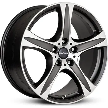 Alu kolo RONAL Alu kola Ronal R55 Suv 9.5x20 5x112 ET53 Mattschwarz-Frontkopiert 66.6