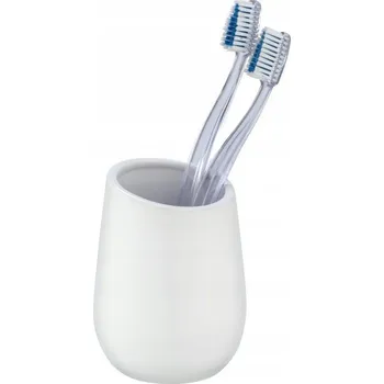 Držák na kartáček Kelímek na zubní kartáčky Wenko Badi 50852 11x8 cm bílý