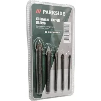 Vrták VRTÁKY DO SKLA PARKSIDE 5 KS