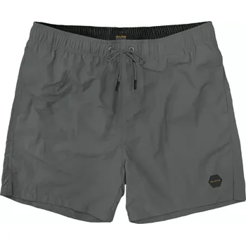 Pánské plavky Velké pánské plavky jednobarevné plážové šortky Double MTS-8006 šedé (5XL)