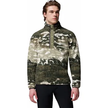 Pánské oblečení Columbia Helvetia™ II Printed Half Snap Fleece M 2098461349 - safari sisters XXL