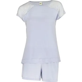 Dámské pyžamo Pleas Dámské krátké pyžamo šedá XL (183930-200-044)