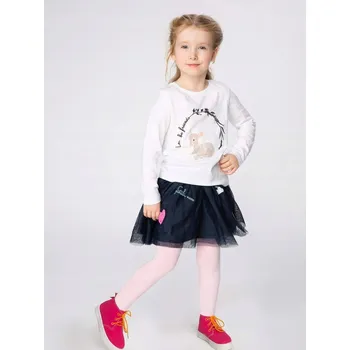 Dětské růžové bavlna Punčocháče , velikost 128