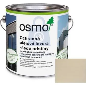 Olej na dřevo Olejová lazura ochranná, Perlově šedá 1925, OSMO 125 ml, balení 1 ks