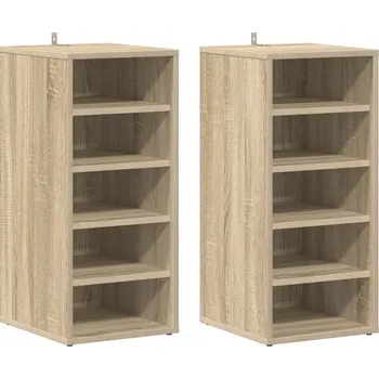 Botník dub sonoma 31,5 x 35 x 70 cm, 5 přihrádek