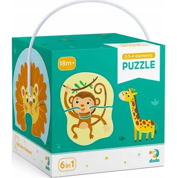 Puzzle Puzzle Dodo 18 dílků Zvířata