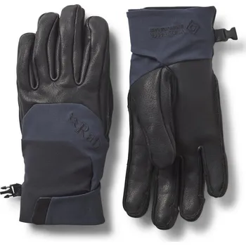 Módní doplněk Rukavice Rab Khroma Tour Windstopper Gloves Barva: Black, Velikost: M
