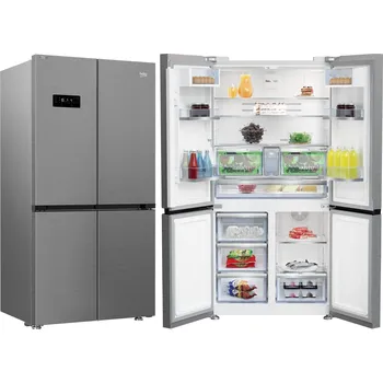 Lednice Americká lednice side by side Beko GN1416240JXN No Frost, výška 182 cm, s výrobníkem ledu