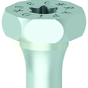 Vrut RAPID®Dual DH - Šestihran/TX40 10x60/40 ZB Balení: 50 ks AGOAK10060BLO0