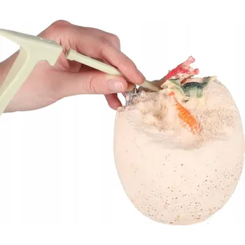 Figurka Dinosauři vykopávky vajíčko dinosaura 12 figurek archeologická sada