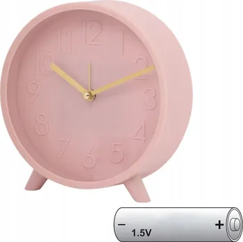 Budík Retro budík s quartzovým strojkem a analogovým zobrazením času.