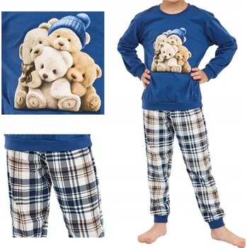 Cornette pyžamo modré velikost 128