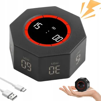 Kuchyňská minutka KUCHYŇSKÁ MINUTKA časovač stopky digitální elektronický LED MAGNET