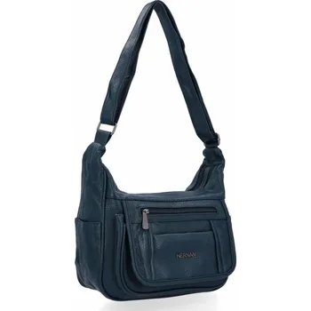Kabelka Dámská kabelka listonoška Hernan tmavě modrá 8969